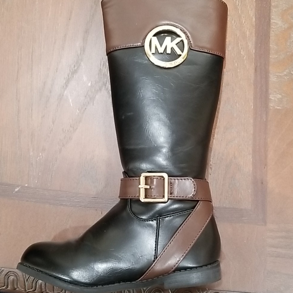 Michael Kors Black/Brown Kids Boots Size 11